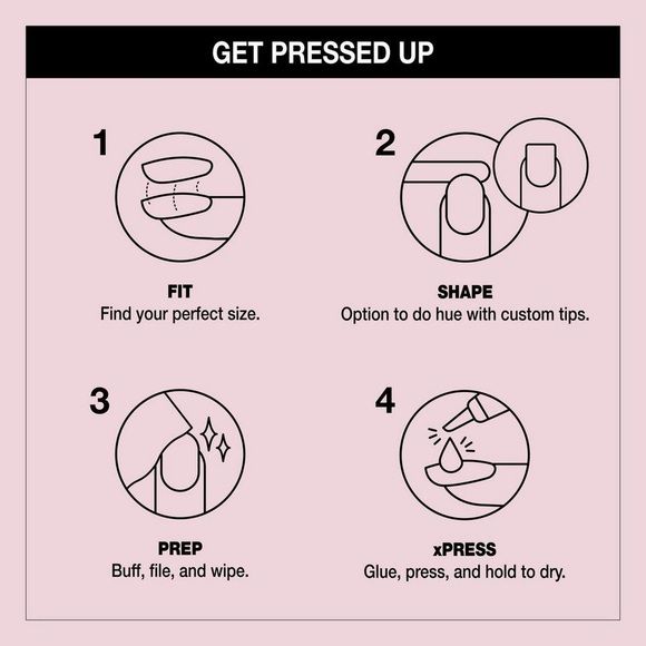 OPI xPRESS/On Short Solid Press On Nails in Don’t Bossa Nova Me Around - Picture 8 of 13